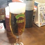 新宿駅構内でエーデルピルスビールがお安く立ち飲みできるBERG