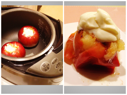 焼きりんごを炊飯器で作ったら予想以上に簡単で旨かった(レシピ付)